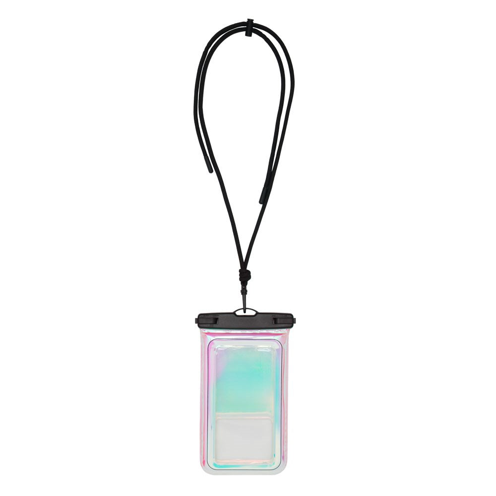iDeal of Sweden Universal Waterproof Case with Adjustable Strap - Iridescent (Max. Mobile Size: 220 x 120 mm)