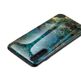 OnePlus North Flexible Hybrid Plastic Marble Case - Emerald