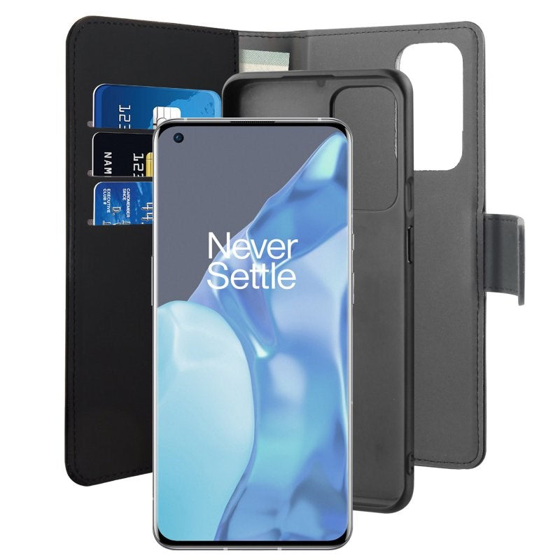 OnePlus 9 Pro Case Puro Wallet Detachable 2-In-1 - Black