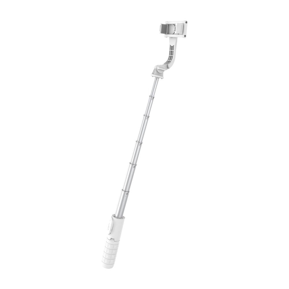 T'NB Influence Pro 2-in-1 Selfie Stick with Tripod Function and LED Light - White