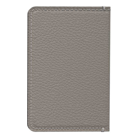 Nudient Magnetic Card Holder Leather - Clay Beige