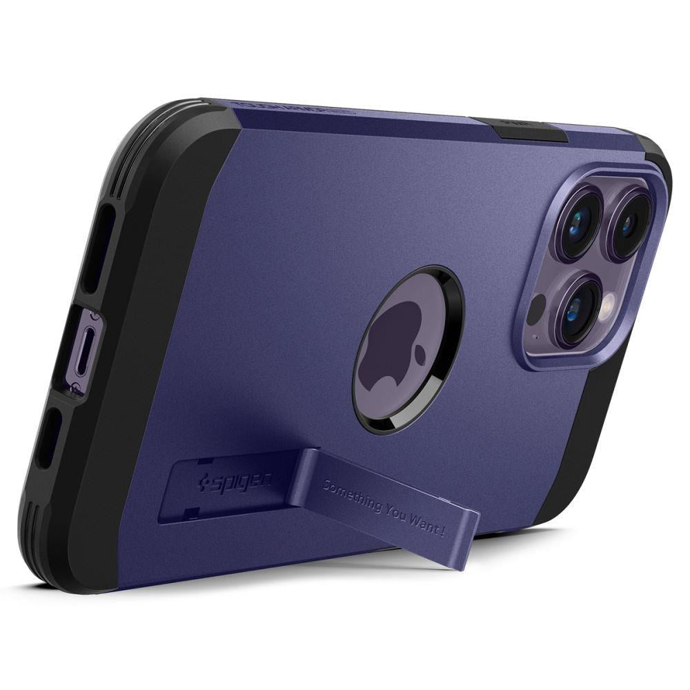 iPhone 14 Pro Spigen Tough Armor Hybrid Case MagSafe Compatible - Purple