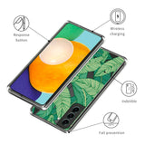 Samsung Galaxy S23 Plastic Transparent Case w. Motive - Jungle Theme