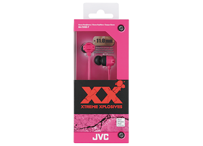 JVC FX102 In-ear XTREME XPLOSIVES - Pink