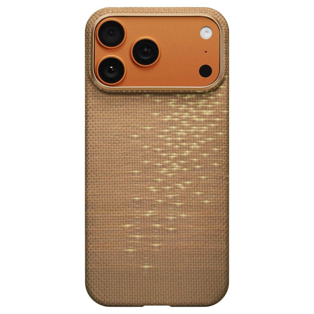 iPhone 17 Pro Max PITAKA Ultra Slim Case - MagSafe Compatible - Golden Glint