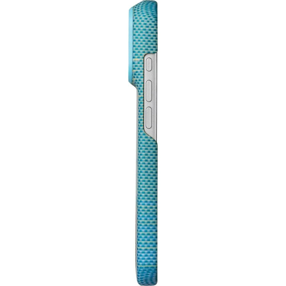 iPhone 18 Pro / 17 Pro Pitaka Edge Case - MagSafe Compatible - Lucid Blue