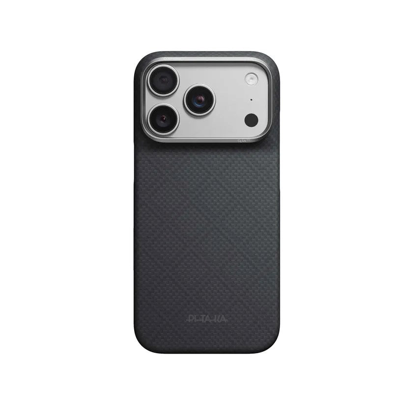 iPhone 18 Pro / 17 Pro Pitaka Edge Case - MagSafe Compatible - Lava Black
