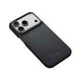 iPhone 18 Pro / 17 Pro Pitaka Edge Case - MagSafe Compatible - Lava Black