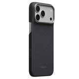 iPhone 18 Pro Max / 17 Pro Max Pitaka Edge Case - MagSafe Compatible - Basalt Black