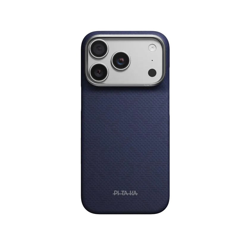 iPhone 18 Pro Max / 17 Pro Max Pitaka Edge Case - MagSafe Compatible - Sapphire Blue