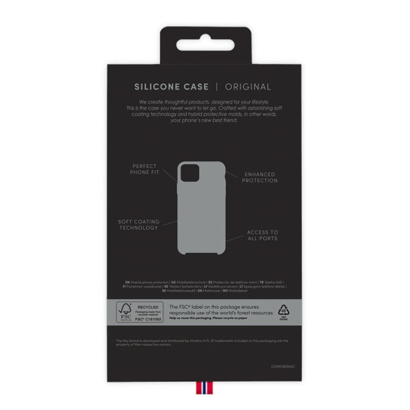 Samsung Galaxy S23+ (Plus) Key Silicone Back Case - Antibacterial - Black