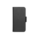 Samsung Galaxy S23+ (Plus) Key Nordfjord Slim Magnet Wallet Leather Flip Case - Black