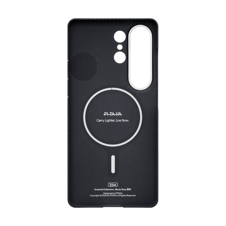 Samsung Galaxy S26 Ultra PITAKA Edge Case - MagSafe Compatible - Black / Grey Twill