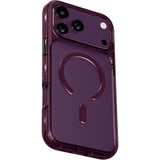 iPhone 18 Pro Max / 17 Pro Max LAUT CRYSTAL MATTER X Case - MagSafe Compatible - Purple / Transparent