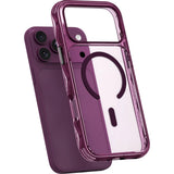 iPhone 18 Pro Max / 17 Pro Max LAUT CRYSTAL MATTER X Case - MagSafe Compatible - Purple / Transparent