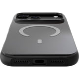 iPhone 18 Pro / 17 Pro LAUT HUEX WAVE Case - MagSafe Compatible - Midnight Silver