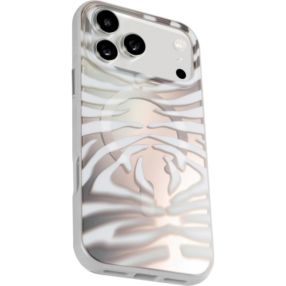 iPhone 18 Pro / 17 Pro LAUT HUEX WAVE Case - MagSafe Compatible - Pearl Zebra