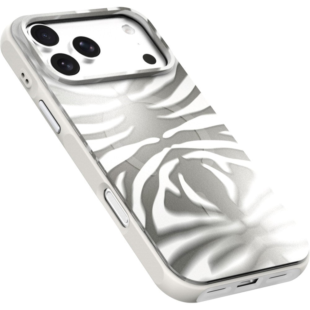 iPhone 18 Pro / 17 Pro LAUT HUEX WAVE Case - MagSafe Compatible - Pearl Zebra