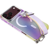 iPhone 18 Pro / 17 Pro LAUT NEON DREAM Case w. Strap - MagSafe Compatible - Cosmic Candy