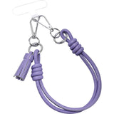 iPhone 18 Pro / 17 Pro LAUT TWINE EDGE Case w. Strap - MagSafe Compatible - Lilac Butterfly