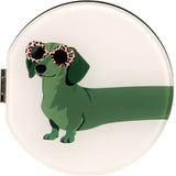 Mirror Stand for Phone LAUT MAGMOJI - MagSafe Compatible - Dachshund Matcha Tea