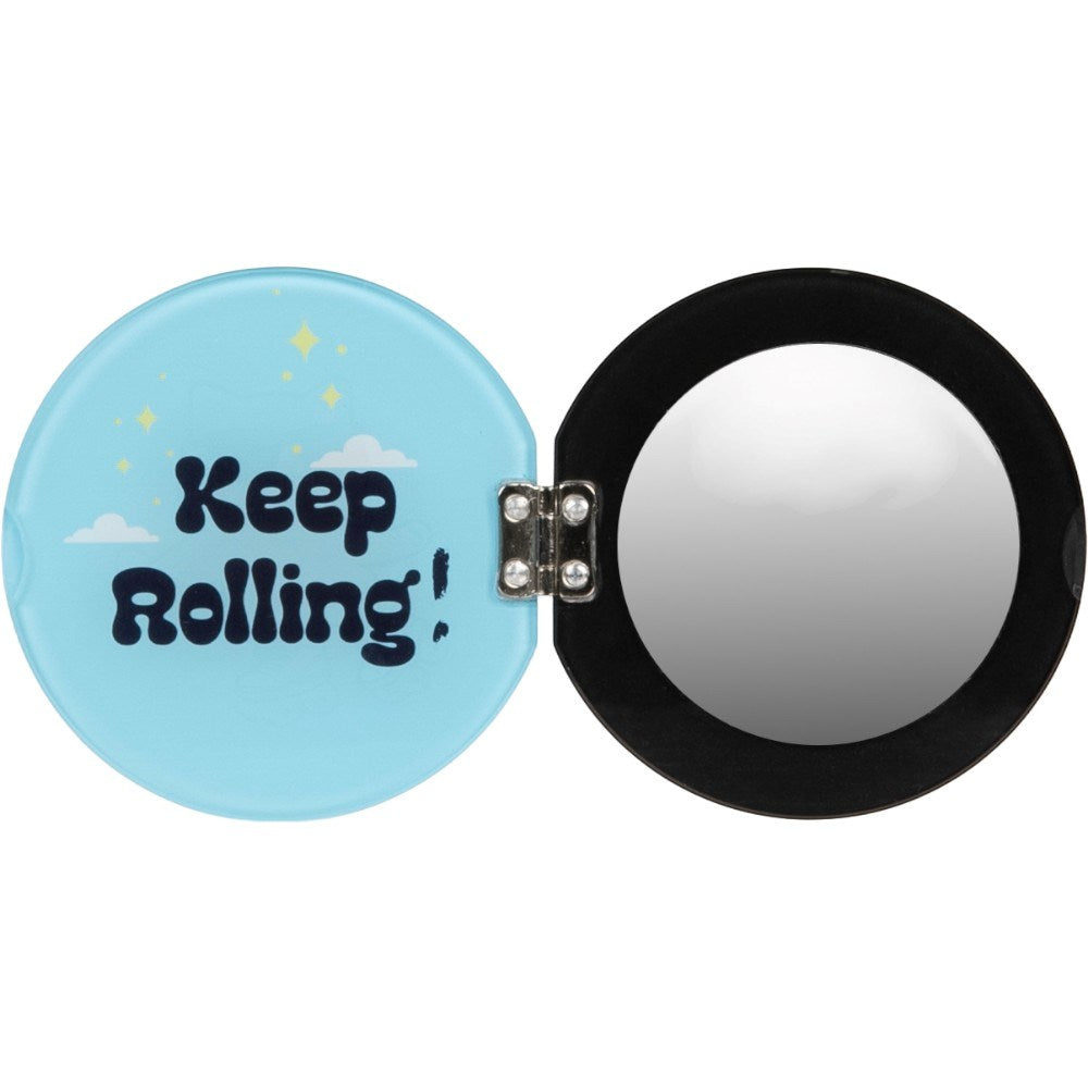 Mirror Stand for Phone LAUT MAGMOJI - MagSafe Compatible - Cat Keep Rolling