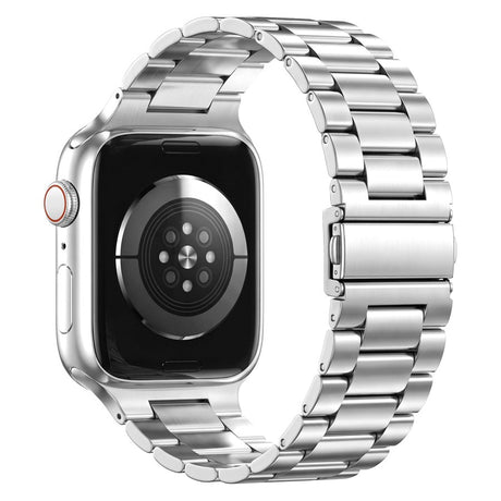 Lippa Apple Watch (38/40/SE/41/42mm) Stainless Steel Strap - Silver