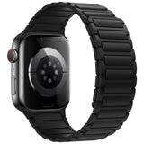 Apple Watch (38/40/41/42 mm) Lippa Magnetic Silicone Strap - Black
