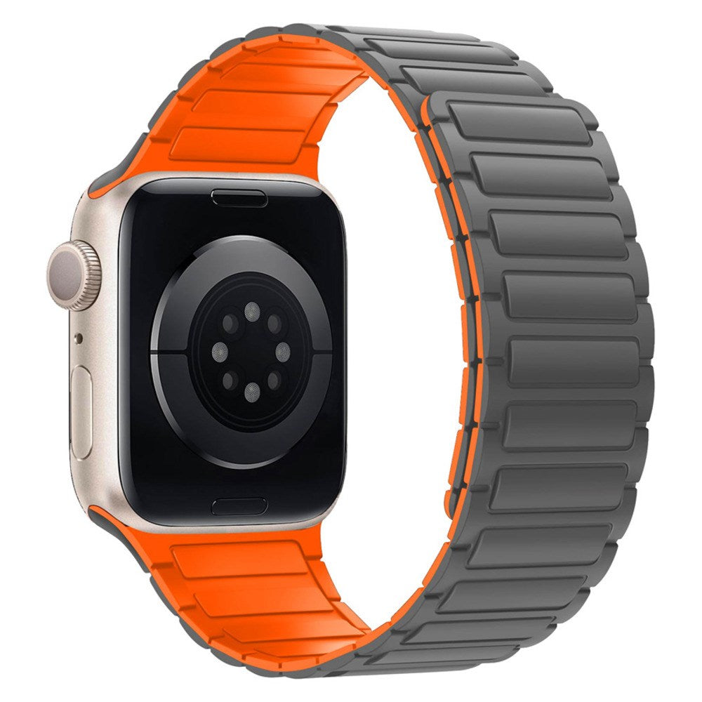 Apple Watch (38/40/41/42 mm) Lippa Magnetic Silicone Strap - Grey