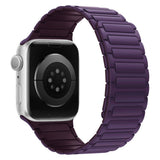 Apple Watch (38/40/41/42 mm) Lippa Magnetic Silicone Strap - Purple