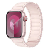 Apple Watch (42/44/45/46/49 mm) Lippa Magnetic Silicone Strap - Light Pink