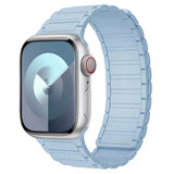 Apple Watch (42/44/45/46/49 mm) Lippa Magnetic Silicone Strap - Light Blue