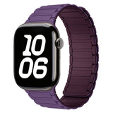 Apple Watch (42/44/45/46/49 mm) Lippa Magnetic Silicone Strap - Purple