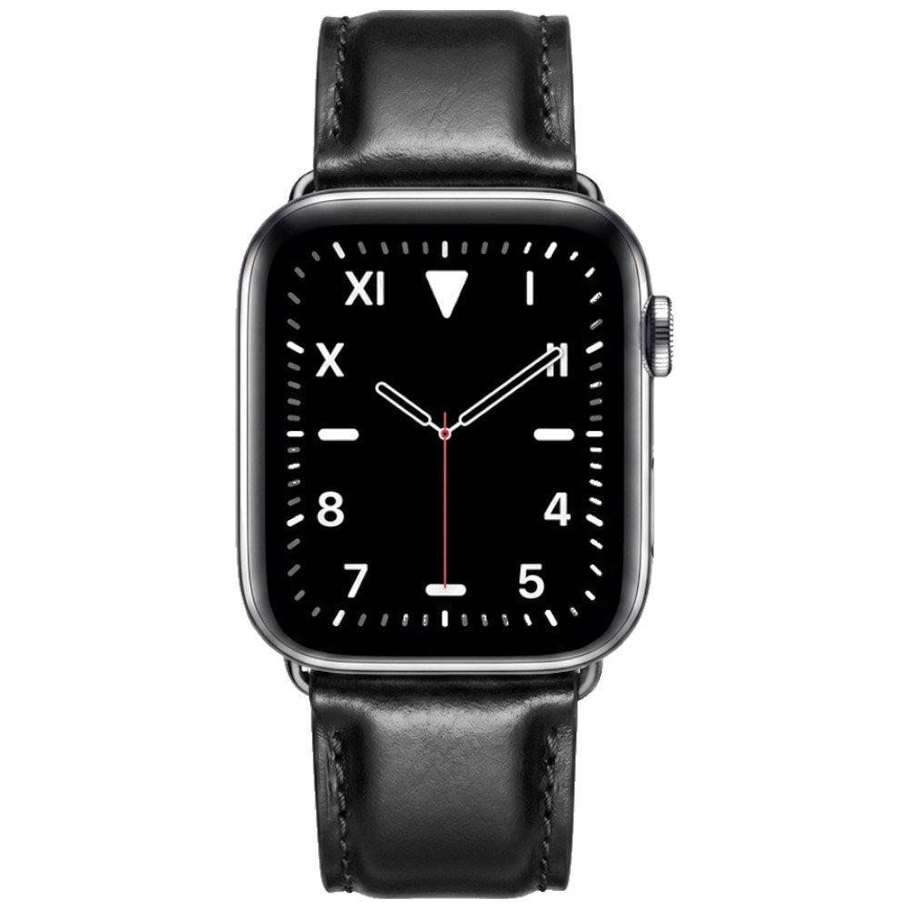 Apple Watch (38/40/41/42 mm) Lippa Artificial Leather Strap - Black
