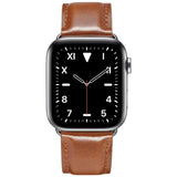 Apple Watch (38/40/41/42 mm) Lippa Artificial Leather Strap - Brown