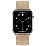 Apple Watch (42/44/45/46/49 mm) Lippa Artificial Leather Strap - Light Brown