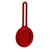 Lippa Silicone Holder for AirTag - Red