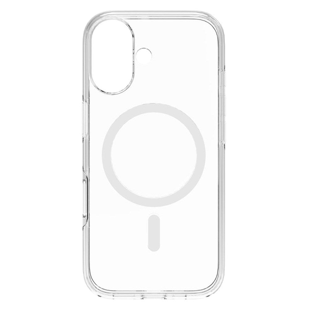 iPhone 17 Lippa Hybrid Plastic Case - MagSafe Compatible - Transparent / White