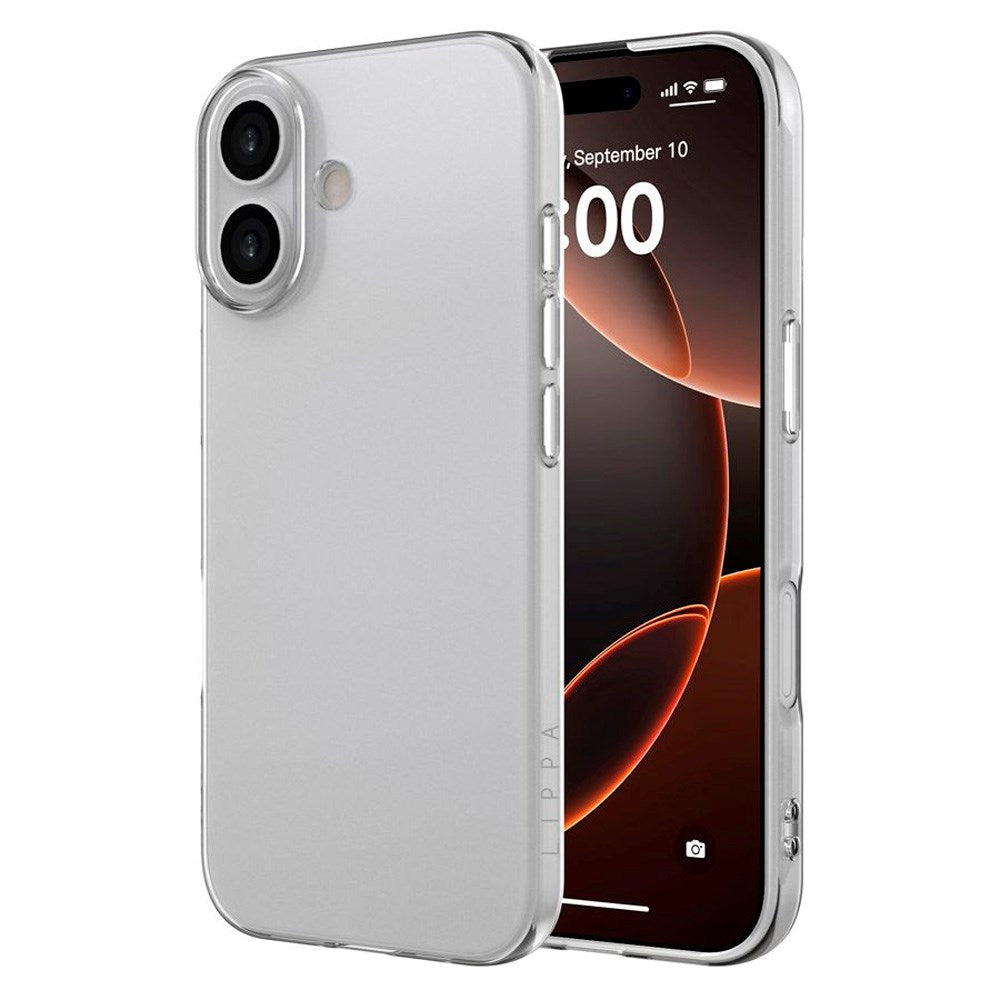 iPhone 17 Lippa Slim Flexible Plastic Case - Transparent