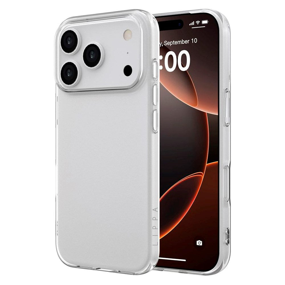 iPhone 17 Pro Lippa Slim Flexible Plastic Case - Transparent