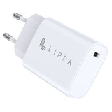 Lippa 20W Wall Charger with USB-C - Power Delivery - White