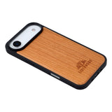 EIDERWOOD iPhone Air Magnetic Wood Case - MagSafe Compatible - Cherry Wood
