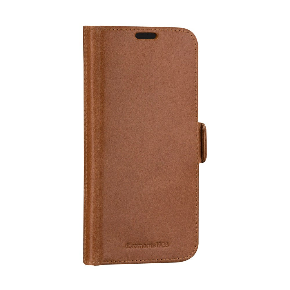 Samsung Galaxy A55 (5G) dbramante1928 Lynge 2-in-1 Genuine Leather Flip Case - Tan