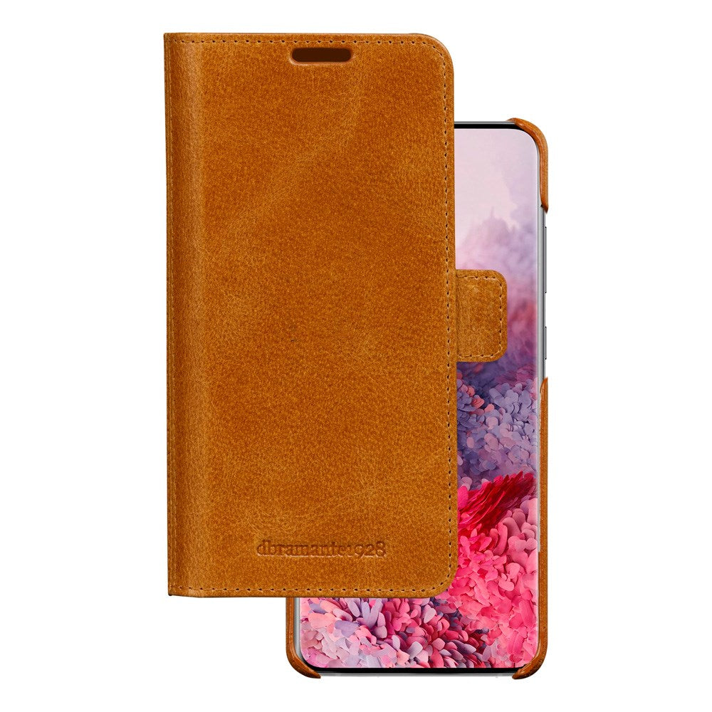 Samsung Galaxy S20 dbramante1928 Lynge 2-in-1 Genuine Leather Flip Case - Tan