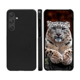 Samsung Galaxy S24 FE dbramante1928 Lynge 2-in-1 Genuine Leather Flip Case - Black