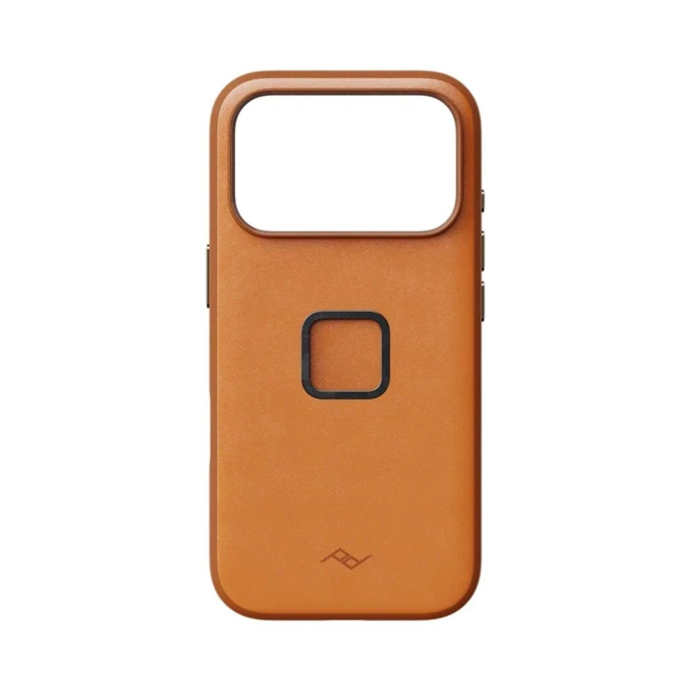 iPhone 18 Pro Peak Design Everyday Case - MagSafe Compatible - Amber Leather