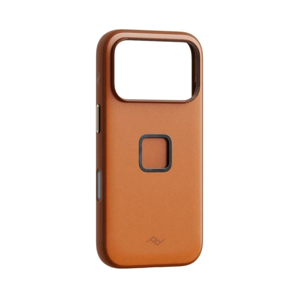 iPhone 18 Pro Peak Design Everyday Case - MagSafe Compatible - Amber Leather