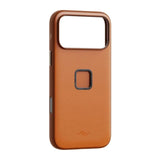 iPhone 18 Pro Max Peak Design Everyday Case - MagSafe Compatible - Amber Leather
