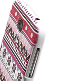 Samsung Galaxy S4/S4+ Carpet Pattern Case Pink