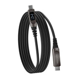 Mobile Origin 240W USB-C to USB-C Cable with Display - 1.5m - Black